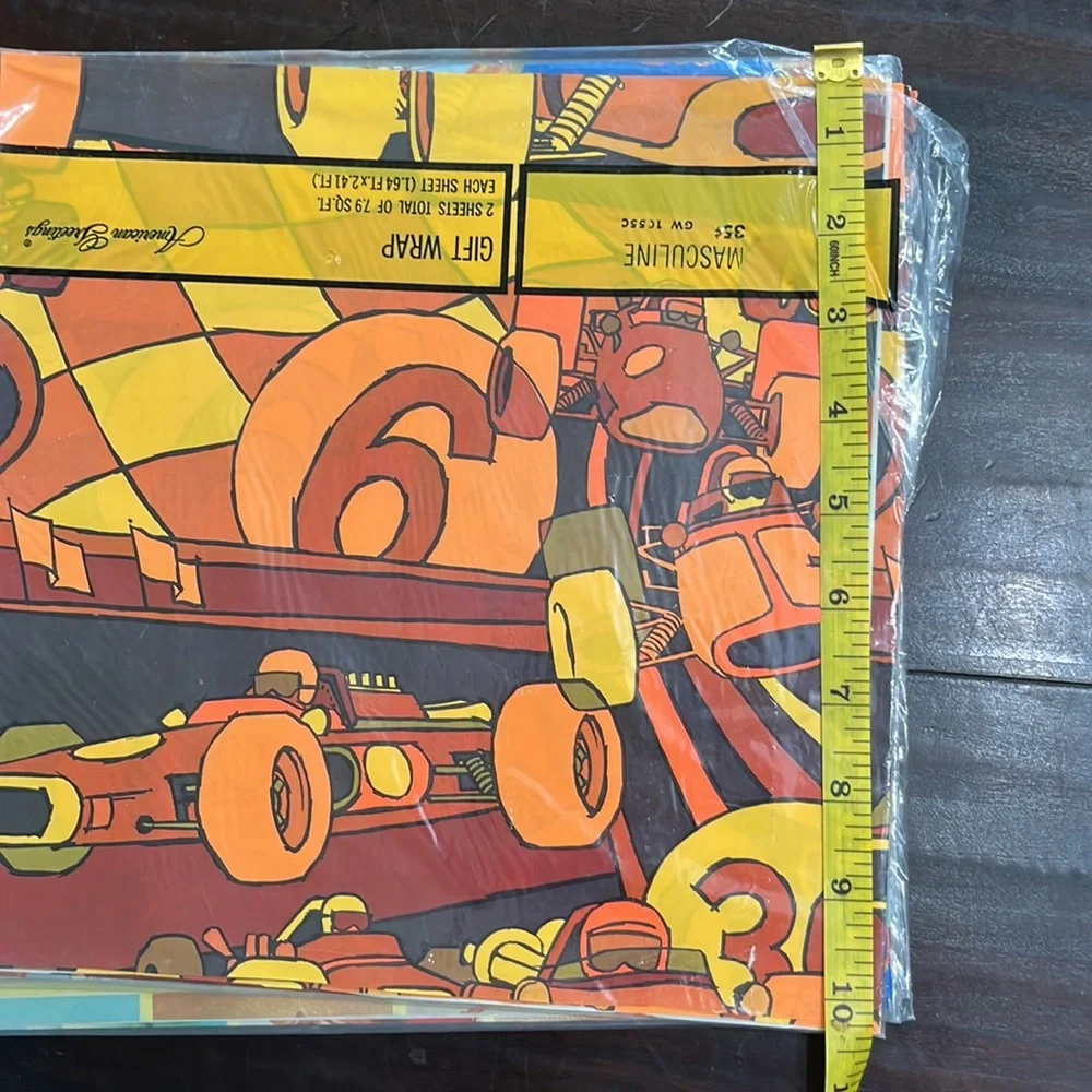Vintage Wrapping Paper Lot of 5